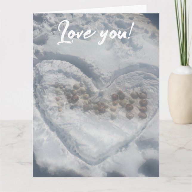 Cartão Mãe ama (Frente)