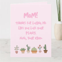Mãe Amante de Plantas Engraçada no Dia das Mães