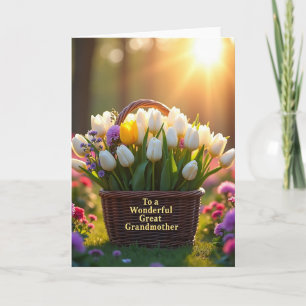 Cartão Mãe Blooms Luminosos
