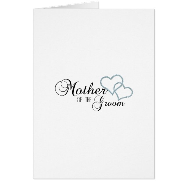 Cartão Mãe da mostra do falso do noivo (Frente)