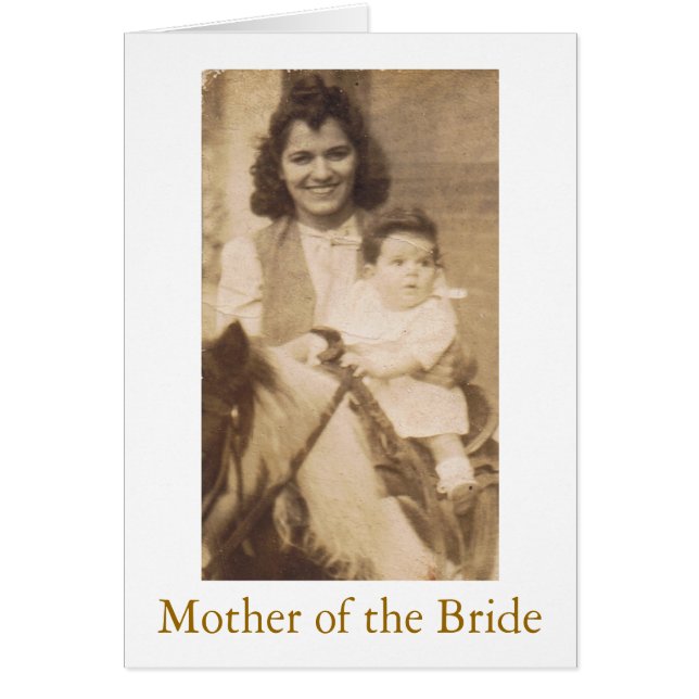 Cartão Mãe da Noiva (Frente)