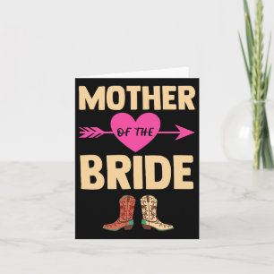 Cartão Mãe Da Noiva Bachelorette Cowboy Bo