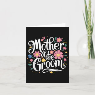 Cartão Mãe Da Noiva Floral Da Noiva Para Casamento