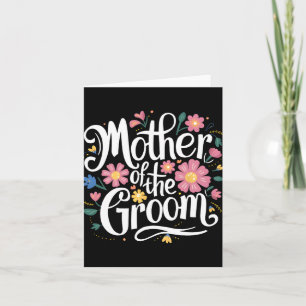 Cartão Mãe Da Noiva Floral Da Noiva Para Casamento