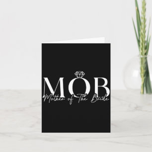 Cartão Mãe Da Noiva Multidão Casamento Mãe Mamãe Fofa