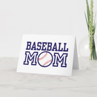 Cartão Mãe de beisebol