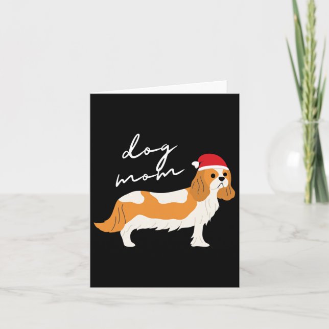 Cartão Mãe de Blenheim Cavalier King Charles Spaniel Chr (Frente)