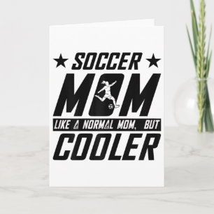 Cartão Mãe de futebol