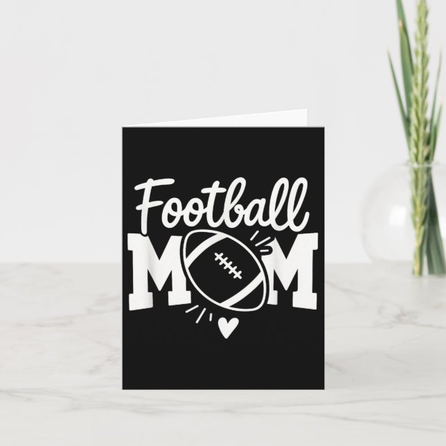 Cartão Mãe de futebol (Frente)