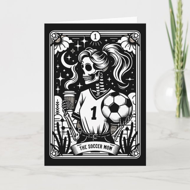 Cartão Mãe de Futebol Carta de Tarot _1 (Frente)