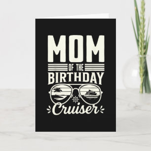 Cartão Mãe Do Cruzeirista De Aniversário Divertido Férias