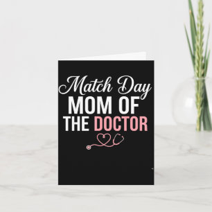 Cartão Mãe do dia da escolha da residência médica