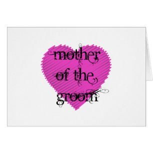 Cartão Mãe do Groom