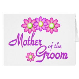 Cartão Mãe do Groom
