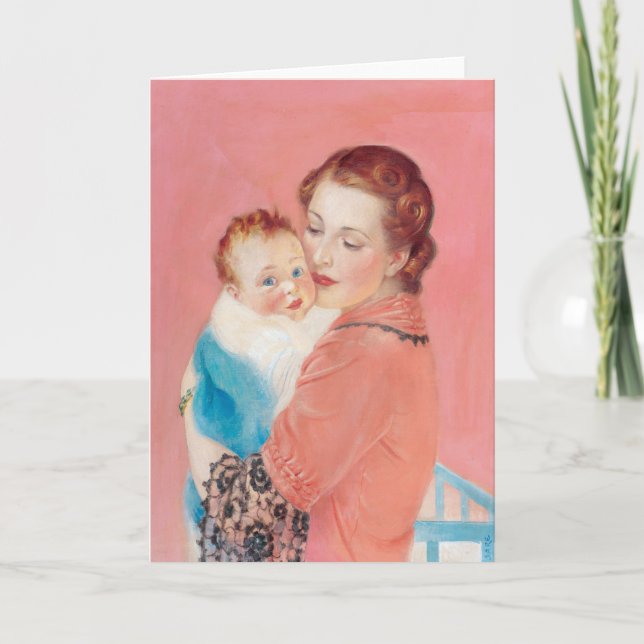 Cartão Mãe e Filho (Frente)