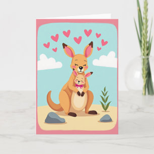 Cartão Mãe e Filho Amor Matte