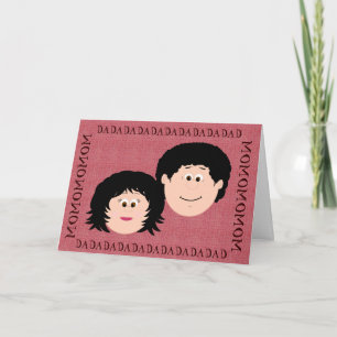 Cartão Mãe e Pai