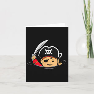 Cartão Mãe Futura Mamãe Maternidade Pirata Grávida