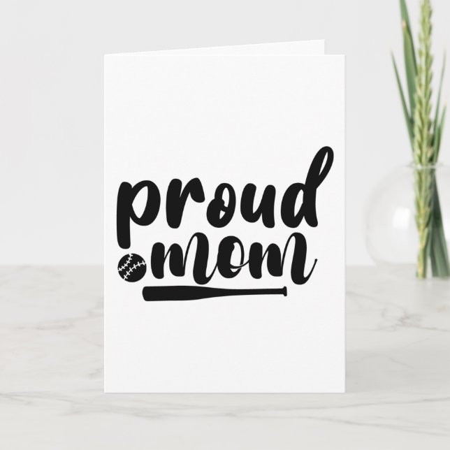 Cartão Mãe Orgulhosa (Frente)