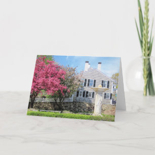 Cartão Mãe peregrina, Plymouth, Primavera de MÃE