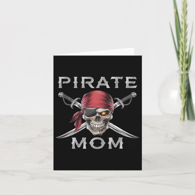 Cartão Mãe Pirata  (Frente)