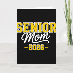 Cartão Mãe Sênior 2026 Mãe Orgulhosa Graduada Turma De 20