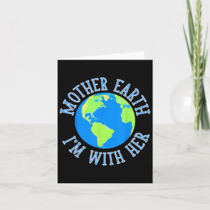 Cartão Mãe Terra Estou Com Ela Proteção Ambiental Th