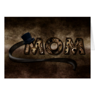 Cartão Mãe vadia e melhor dia de mãe