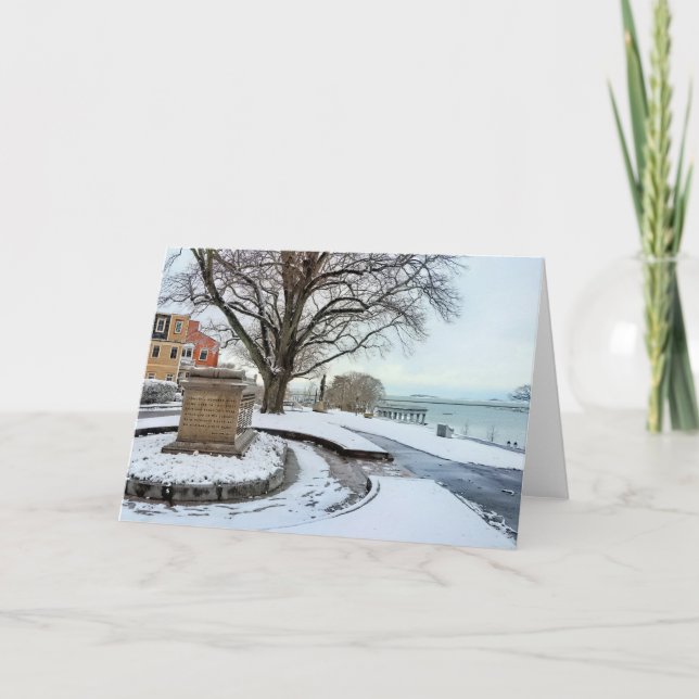 Cartão Mães de Plymouth Hill de Snowy Cole (Frente)