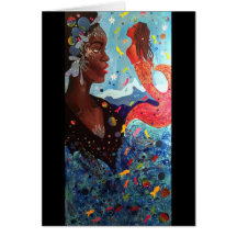 Mães do Notecard das Águas