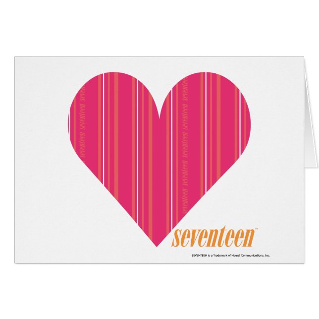 Cartão Magenta fina 4 das listras (Frente Horizontal)