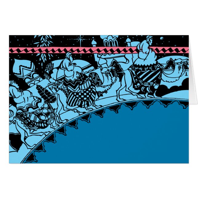 Cartão Magi Passando por (Frente Horizontal)