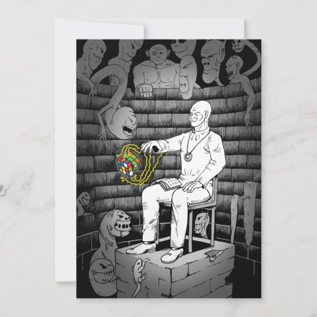 Cartão Magia Cubo com Monstros (Frente)