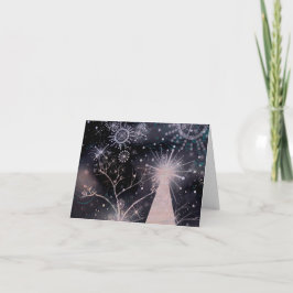 Cartão magia de novo ano