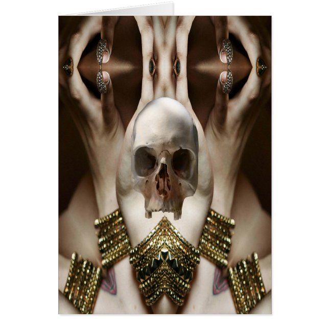 Cartão Magia do crânio (Frente)