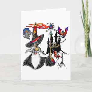 Cartão Magia Mystical Fire Wizard