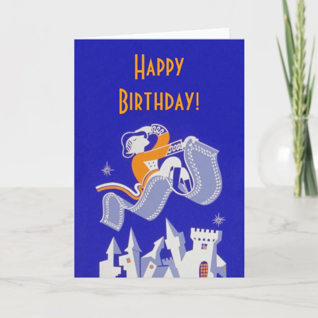 Cartão Magic Carpet (Frente)