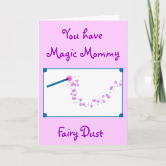 Cartão Magic Mommy Fairy Dust