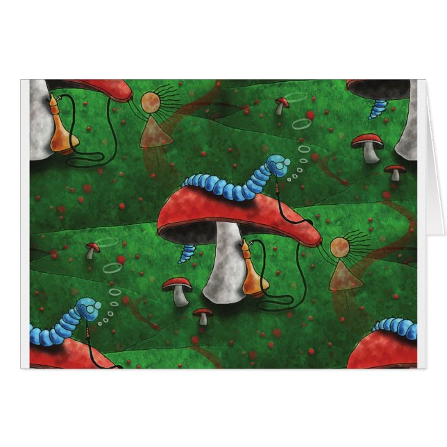 Cartão Magic Mushroom (Frente Horizontal)