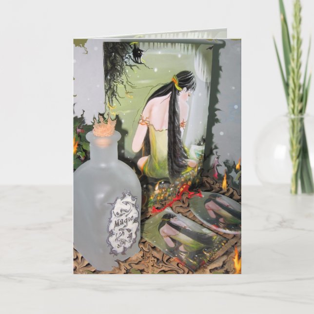 Cartão Magic of Halloween (Frente)