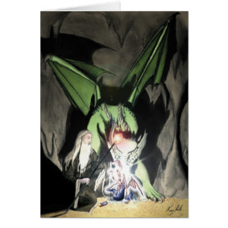 Cartão Mágica do dragão