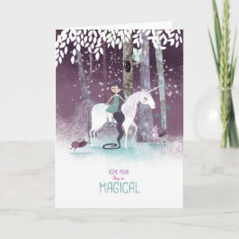 Cartão Magical Birthday