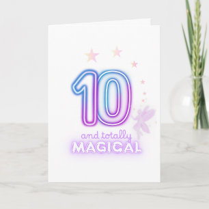 Cartão Magical Fairy Sparkle 10º