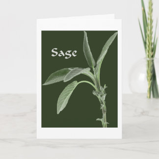 Cartão Magical Plants - Sage Card