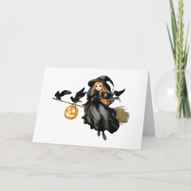 Cartão Magical Witch (Frente)