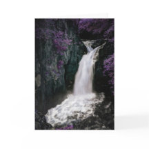 Cartão mágico da cachoeira