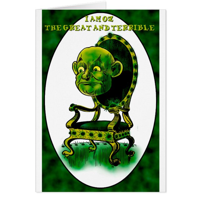 Cartão Mágico de Oz (Frente)