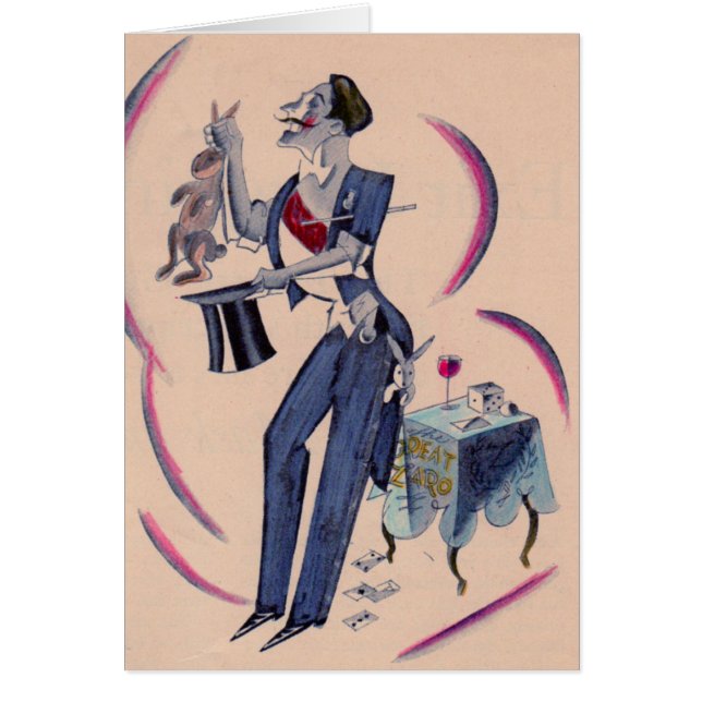 Cartão mágico mágico (Frente)