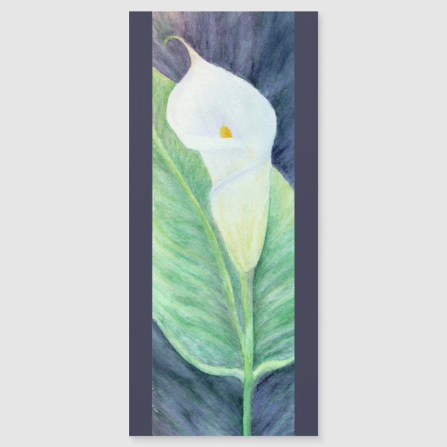 Cartão Magnético Calla Lily (Frente)