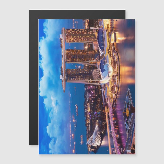 Cartão Magnético Cingapura (Frente/Verso)